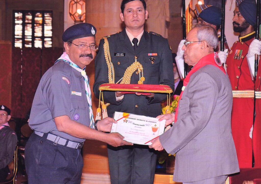 Silver Star Award to Sri.Er.P.Vishwanath